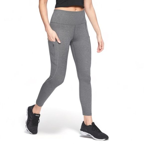 Athleta Up For Anything 7/8 Legging in Gray Heather Women’s Size XSP | XS Petite - Picture 1 of 8